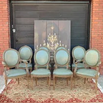 Comprar Sillas Antiguas Luis Xvi Francés Sillones Medallón $1400000