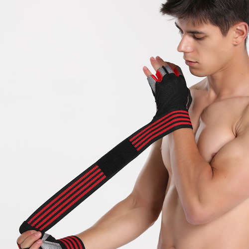 1 Par De Guantes Deportivos Transpirables Y Antisudor