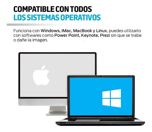 Apuntador Laser Presentador Inalambrico Usb Universal