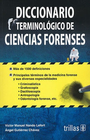 Libro Diccionario Terminológico De Ciencias Forense Original