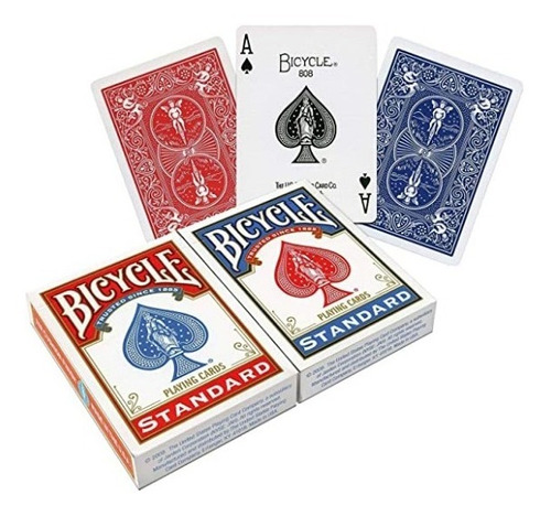 2 Barajas Cartas Bicycle Standard Cardistry Magia Poker 