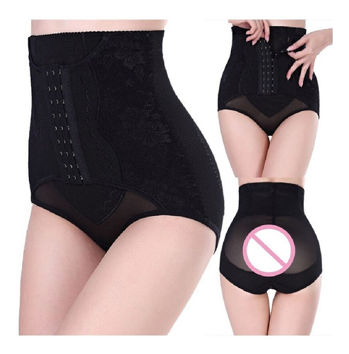 Panty Bragas Cintura Alta Mujer Realce Glúteos