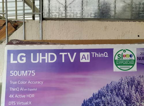 Imagen 8 de 10 de Tv LG 50 PuLG. 50um7500pdb Led 4k Smarttv Display Roto