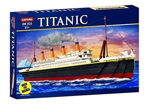 Kit De Bloque De Construccion Oxford Titanic Edicion Especia