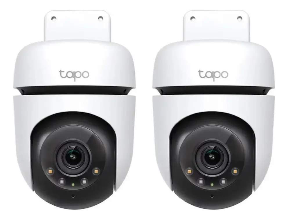 Camara Tp-link Tapo C510w Vision Nocturna Ip65 2k Pack X 2 Blanco