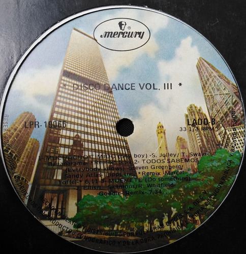 Disco Dance Vol. 3 - Lipps Inc, Steve Miller Band, Bananaram (Usado)