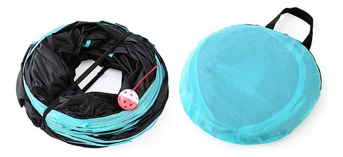 Cat Tunnel 4 Way Pet Play Tunnel TĂșnel Plegable Juguete Para