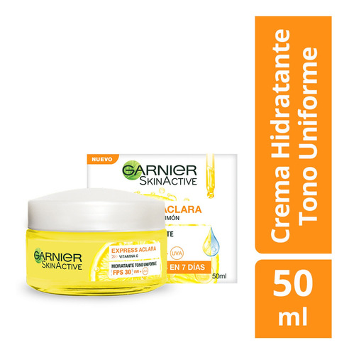 Crema Garnier Express Aclara Antimanchas Con Vitamina C Ub