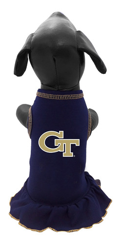 Ncaa Georgia Tech Yellow Jackets Animadora Perro Vestido, M.