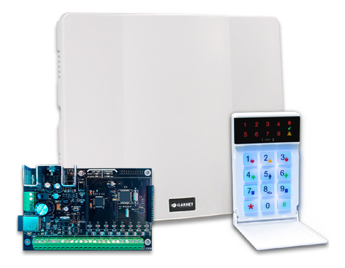 Panel De Alarma Garnet 32 Zonas 4 Particiones Con Wifi