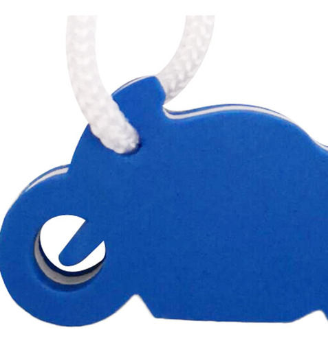 Chaveiro De Flutuação Da Motocicleta Leve Chaveiro Azul