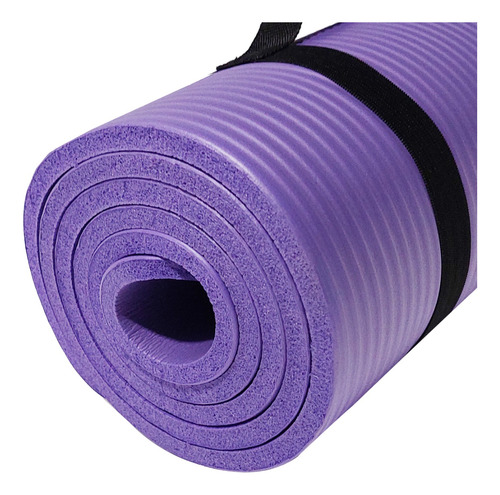 Mat Yoga Profesional + Elástico Transporte Colchoneta