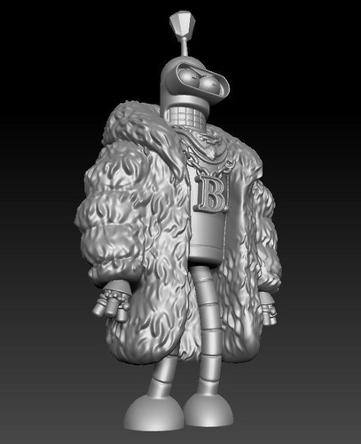 Esculpa A Bender Pimp De Futurama En Tu Hogar