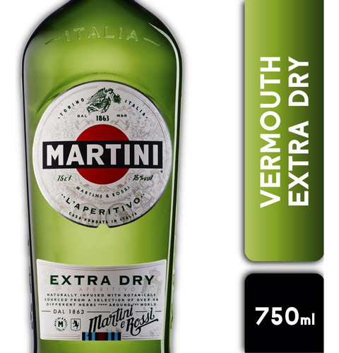 Vermouth Martini Extra Dry 750cc 1 Unidad