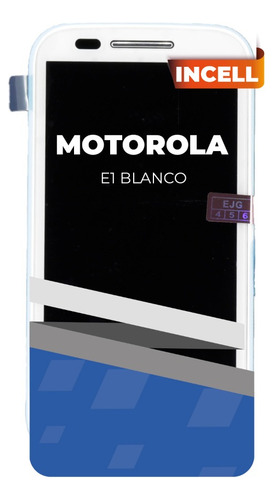 Lcd Para Motorola E1 Blanco , Xt1021