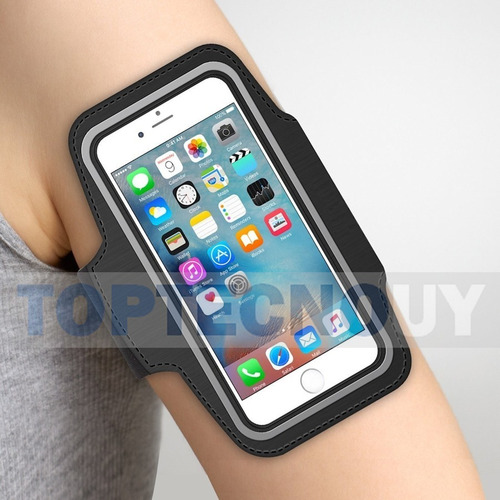 Imagen 2 de 6 de Brazalete iPhone 8 7 6s 6 Plus Note Y Otros Hasta 16x9cm ®