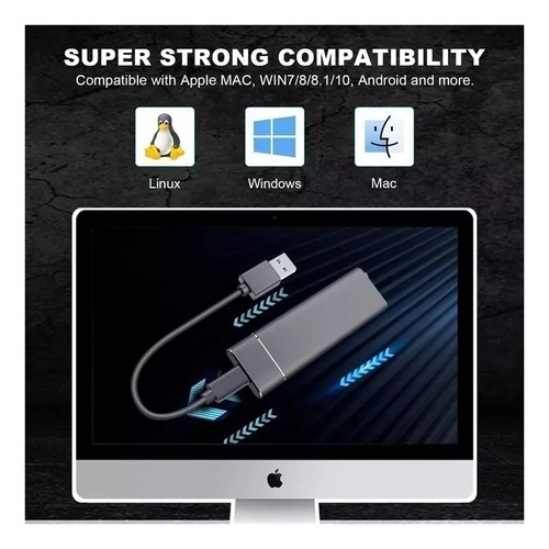 Wang Disco Duro Sólido Externo Ssd 4tb(4000gb) Mini Portátil