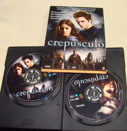 Crepusculo Twilight Kristen Stewart Robert Pattison Dvd