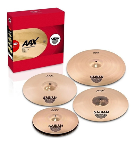 Set Platillos Sabian Aax-plosion Performance 14+16+18+20