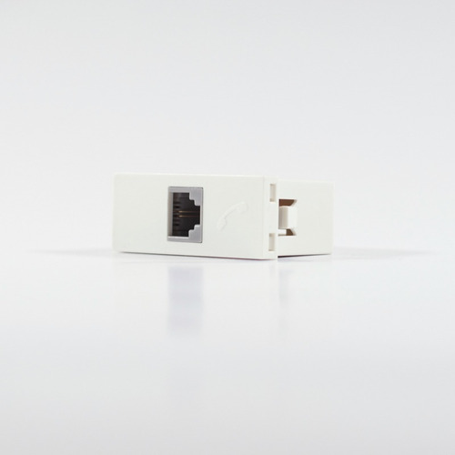 Imagen 1 de 3 de Modulo Teléfono Americano 2 Pin Blanco Cambre 6931