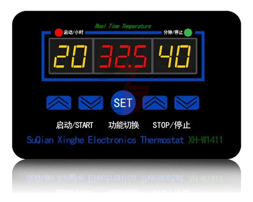 Control Temperatura On/off Xh-w1411, 220v/10a, Fácil Program