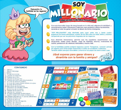 Juego De Mesa Soy Millonario