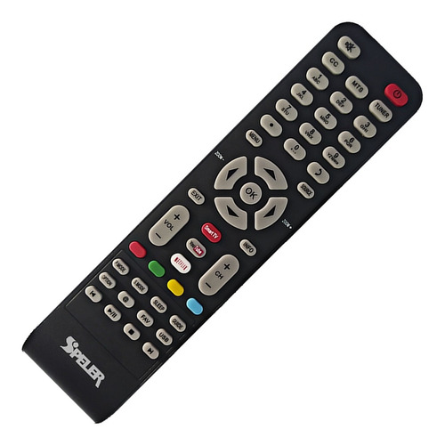 Control Remoto Speler Smart Tv Netflix Youtube + Funda Pila