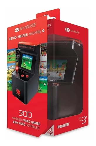 Mini máquina de juegos electrónicos RHAC01 156 Máquina portátil con juegos clásicos para niños y adultos con pantalla a color de 2.8 pulgadas con protección para los ojos y baterías recargables