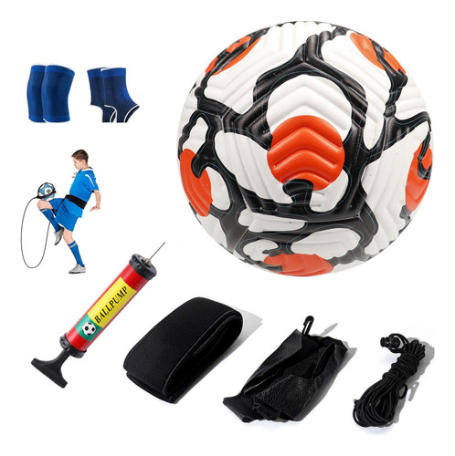 Pelota De Fútbol Soccer Set Con Cinturón De Entrenamiento-5