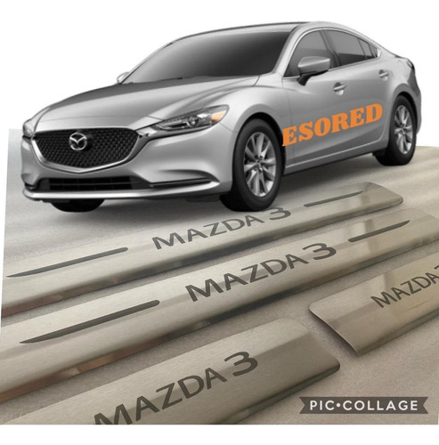 Protector Pisapuertas Mazda 3 2021 2024