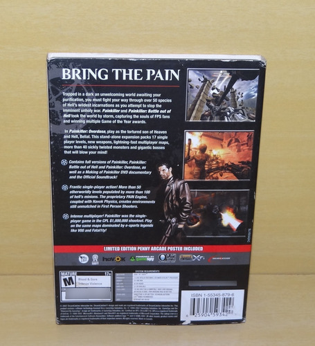 Painkiller Triple Dose (1, Battle Out Of Hell, Overdose)- Pc (Usado)