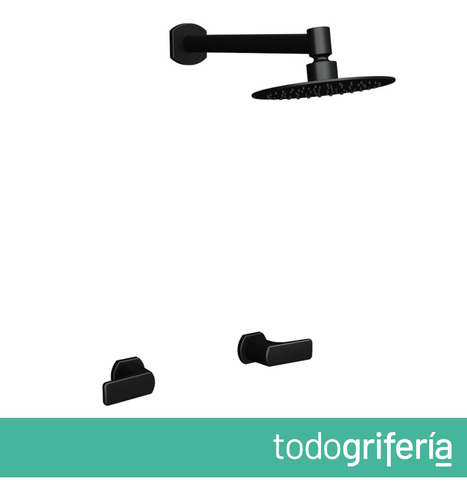 Grifería De Bañera Andez Nice Xxl Lever Ngr 615.50