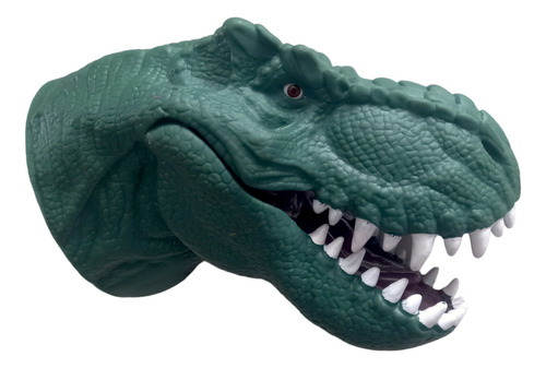 Tirano Rex Tipo Titere Figura Engomado Juguete Dinosaurio