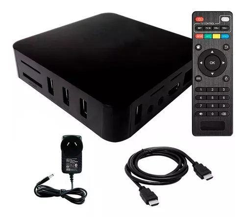 Smart Tv Box 4k Ultra Hd Mini Pc Netflix Hdmi Quadcore 64bit