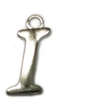 Comprar 10 Dijes De Metal Letra I  Para Bijouterie Artesanias
