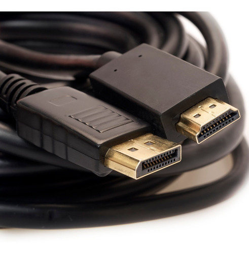 Imagem 5 de 5 de Cabo Adaptador Conversor Displayport Para Hdmi 1.8m 1244