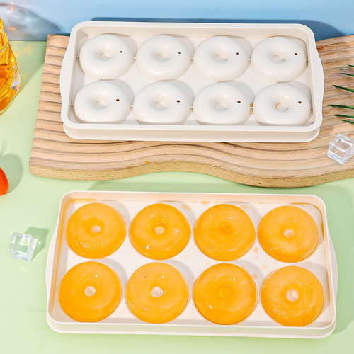 Molde Para Hacer Helados Con Tapa, Rosquillas Y Azúcar Haws