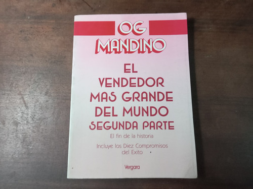 Libro El Vendedor Mas Grande Del Mundo   Segunda Parte