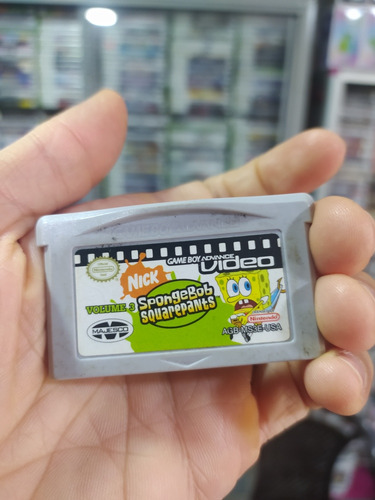 Bob Esponja Gameboy Advance Video Volumen 3