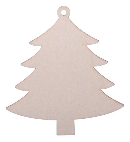 10pcs Hot Sale 2024 Navidad Árbol De Navidad De Madera Diy
