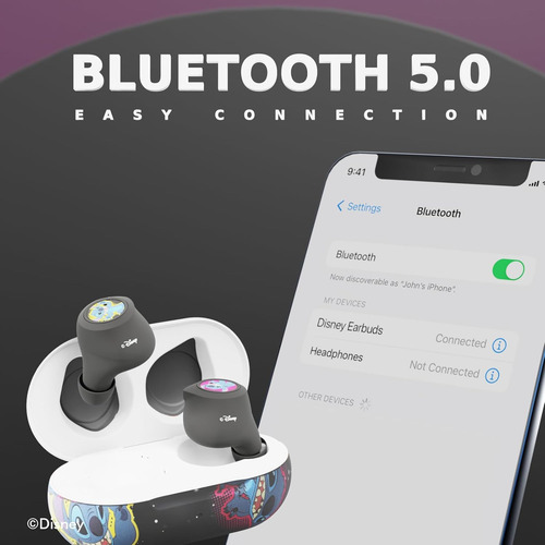 Ijoy Disney Lilo Y Stitch Earbuds Inalámbricos Galactic