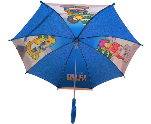 Paraguas Infantil Club Penguin - Wabro - Art 24301 Color Azul