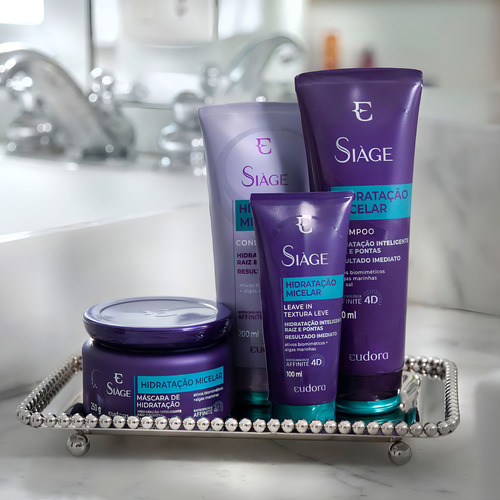 Eudora Siage Hidratacao Micelar Condicionador 200ml