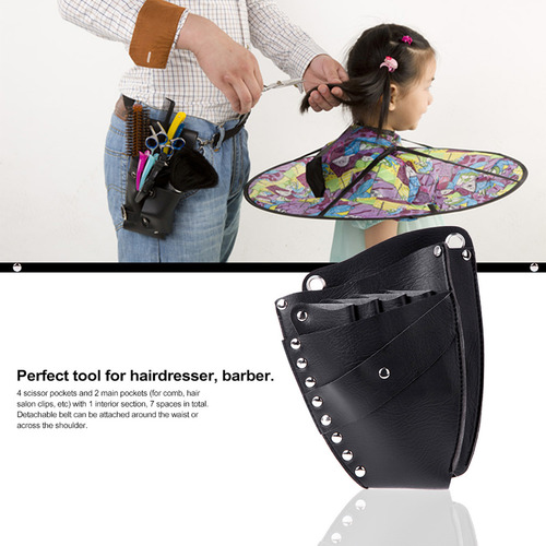 Hairdressing Tool Bag Bag Belt Case Rivet Waist Shoulder