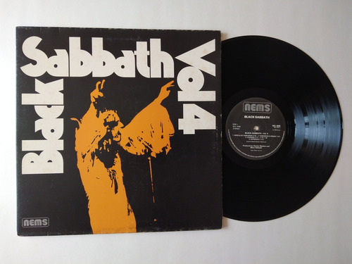 Vinilo Black Sabbath Lp: Vol 4 Edición De Época 1976