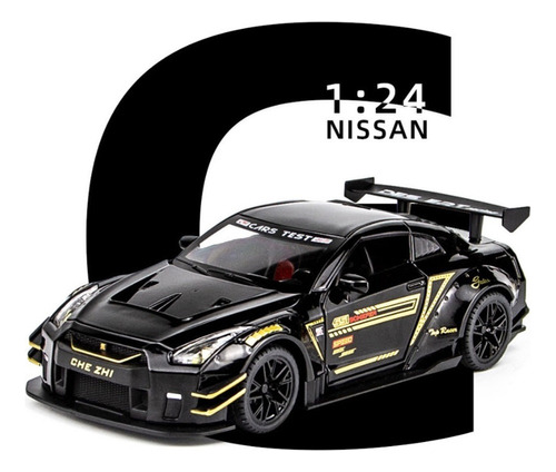 Gtr R35 Rapido Y Furioso Miniatura Metal Autos 1:24