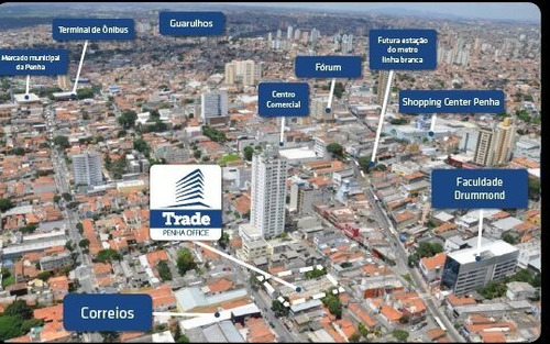 Imagem 11 de 11 de Sala Em Penha De França, São Paulo/sp De 67m² À Venda Por R$ 350.000,00 - Sa1514012-s