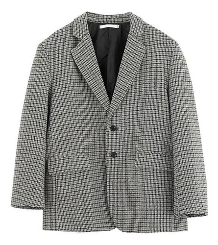 Blazers, Ropa De Calle Con Muescas Y Muescas Para Hombre, Co