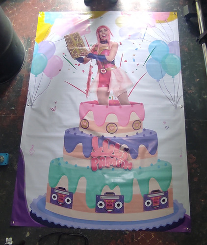 Lona Impresa 1.5x3m Personalizada Eventos Anuncio Publicidad