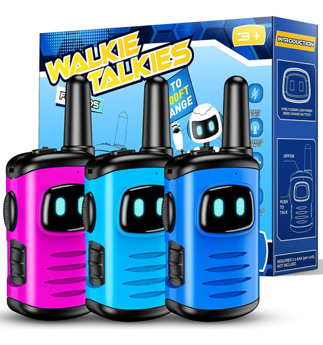 Kids Walkie Talkies Toys For Boys: Dastion-99 Mini Robots...